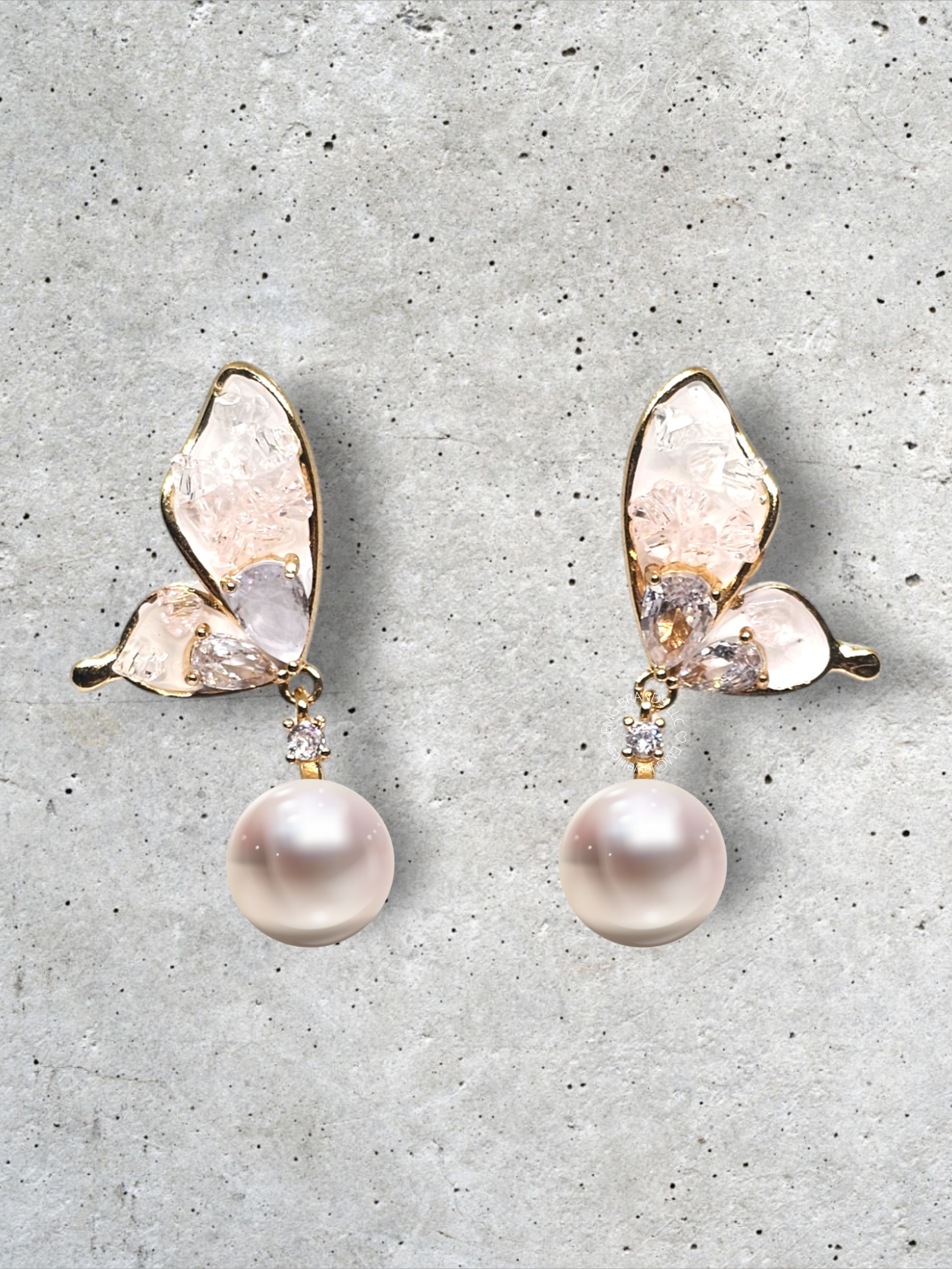 Juliet with Pink Edison Pearls