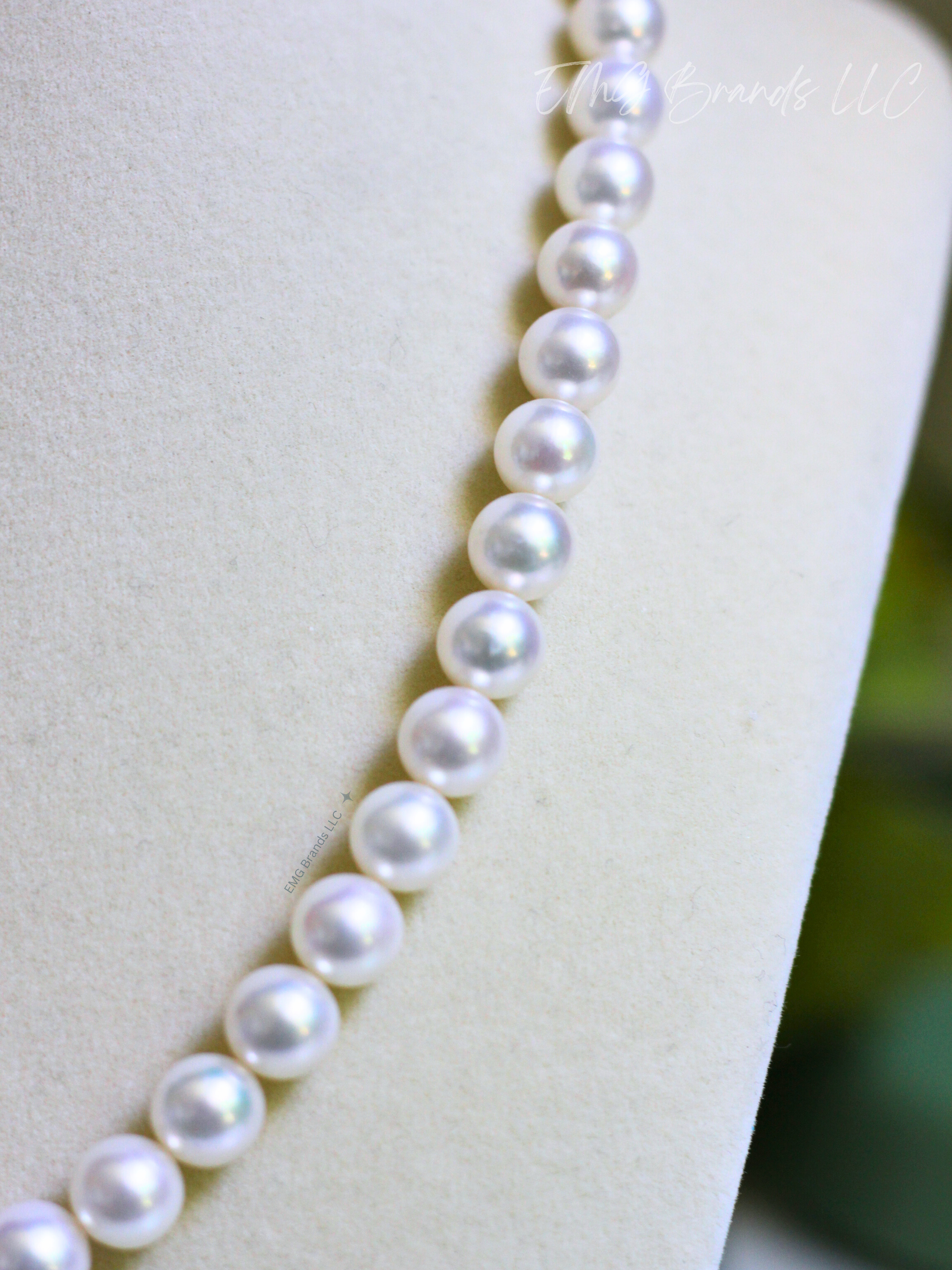Japan White Akoya Pearl Necklace