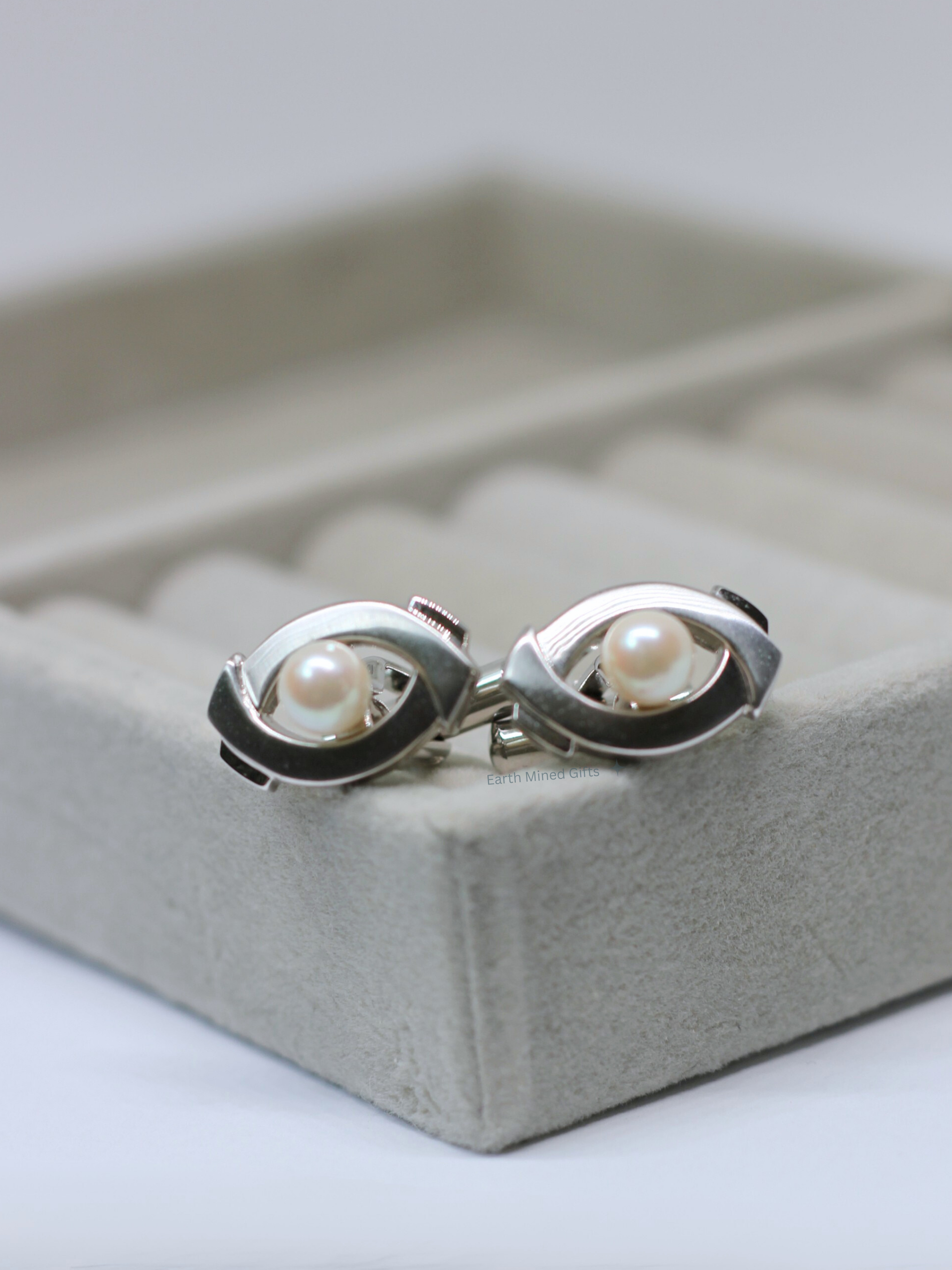Akoya Pearl Cufflinks