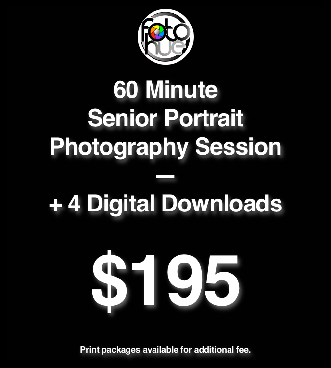 60 Minute Senior Portrait Photography Session