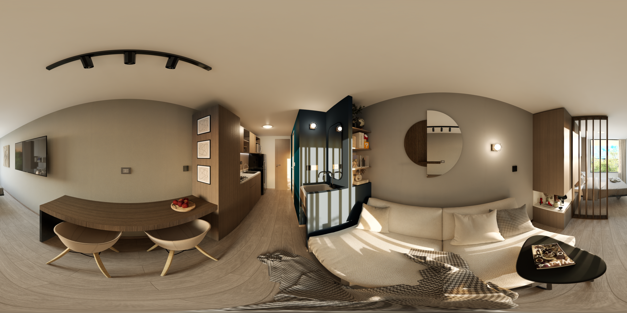 Apartamento Moderno con Vista Urbana