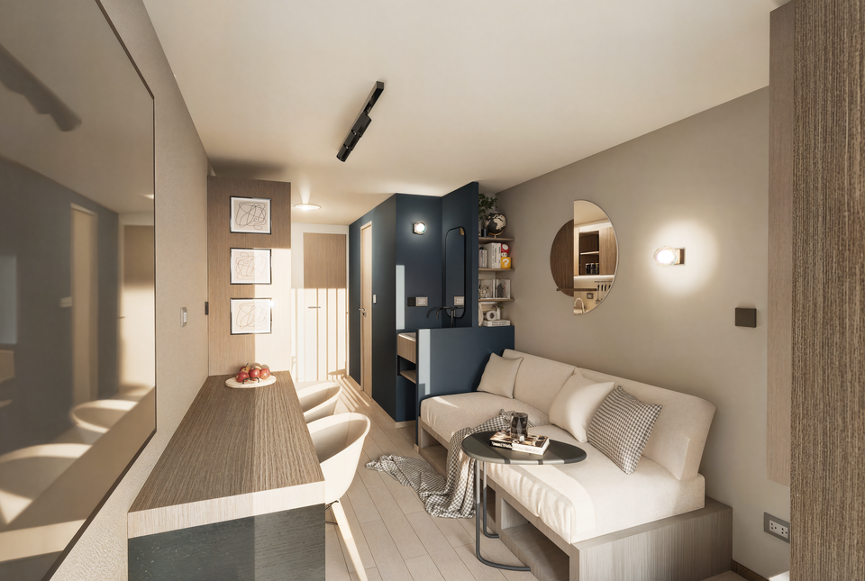 Apartamento Moderno con Vista Urbana