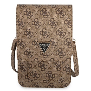 Bandolera Guess Triangle Marrón 