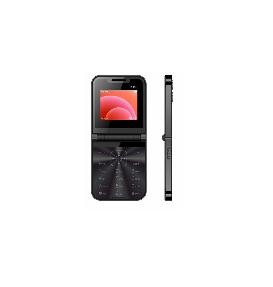 Teléfono Móvil Plegable 2.4 Pulgadas Teclas Grandes Dual Sim