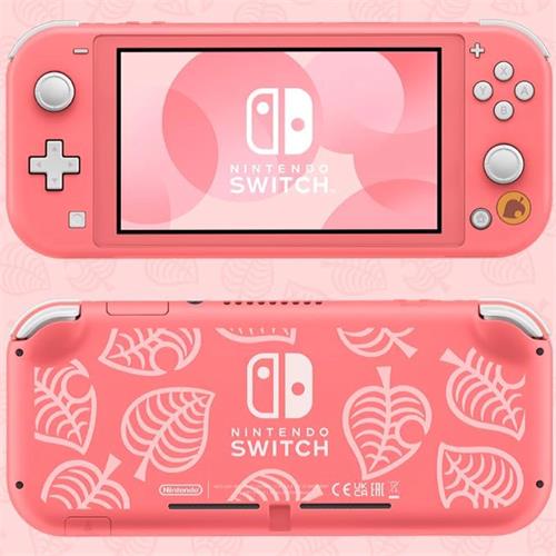 NINTENDO SWITCH LITE CONSOLA ANIMAL CROSSING NEW HORIZONS ISABELLE ALOHA EDITION
