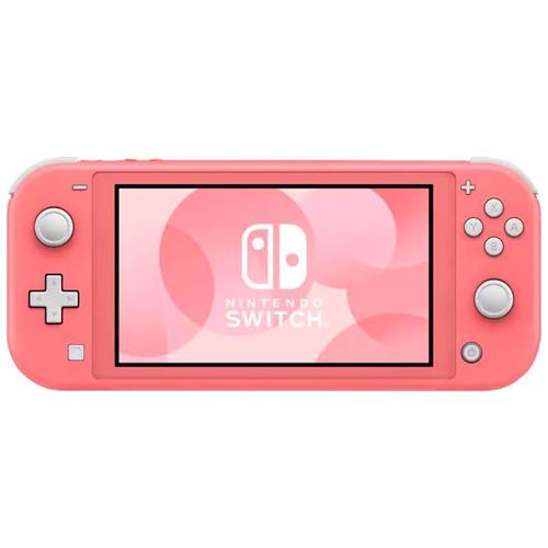 NINTENDO SWITCH LITE CONSOLA ANIMAL CROSSING NEW HORIZONS ISABELLE ALOHA EDITION