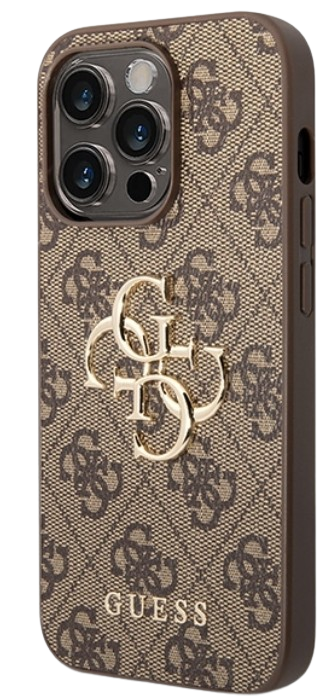 GUESS CARCASA 4G BIG LOGO IPHONE 16 PRO MAX MARRON