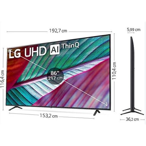 TELEVISOR 86" LG 86UR78006LK 4K| SMART TV | WIFI | BT |