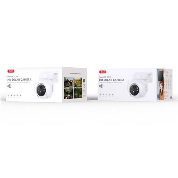 CAMARA MOTORIZADA | SOLAR | 3MPX | WIFI | DETECCION MOVIMIENTO CR10 XO