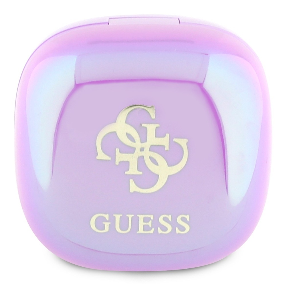 GUESS AURICULAR TWS MINI 4G LOGO VIOLETA