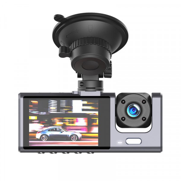 CAMARA DUAL FULL HD PARA VEHICULOS DASHCAM XJ03 XO