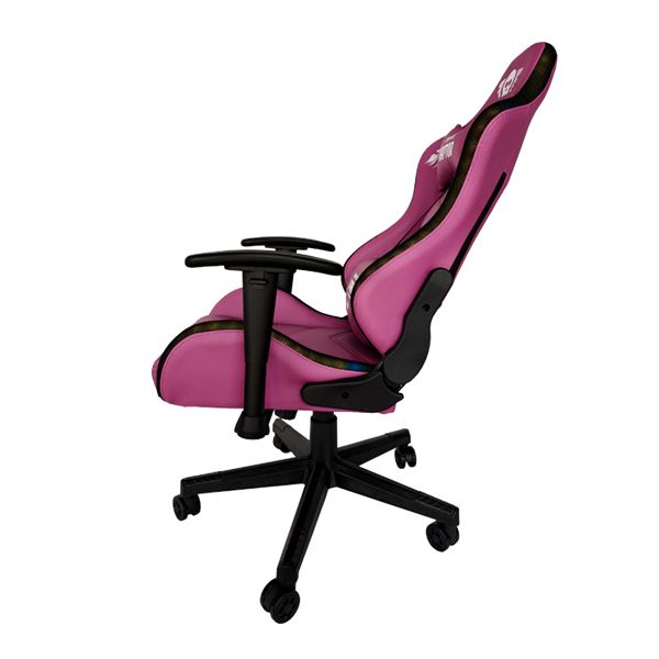 SILLA GAMING RGB SERIE RAPTOR LEGENDARY VIOLETA CROMAD