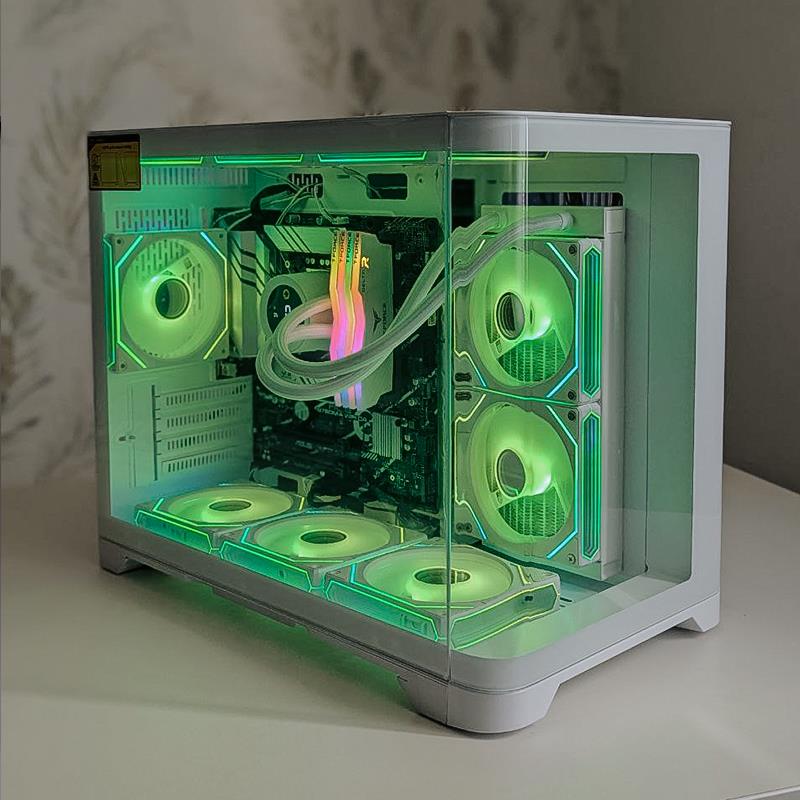 ORDENADOR GAMING HYPE M RGB R5 5600G/32GB/SSD1TB NVME/R.LIQ/850W WHITE