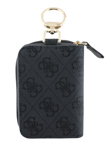 GUESS MONEDERO/TARJETERO 4G TRIANGLE NEGRO