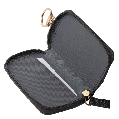GUESS MONEDERO/TARJETERO 4G TRIANGLE NEGRO