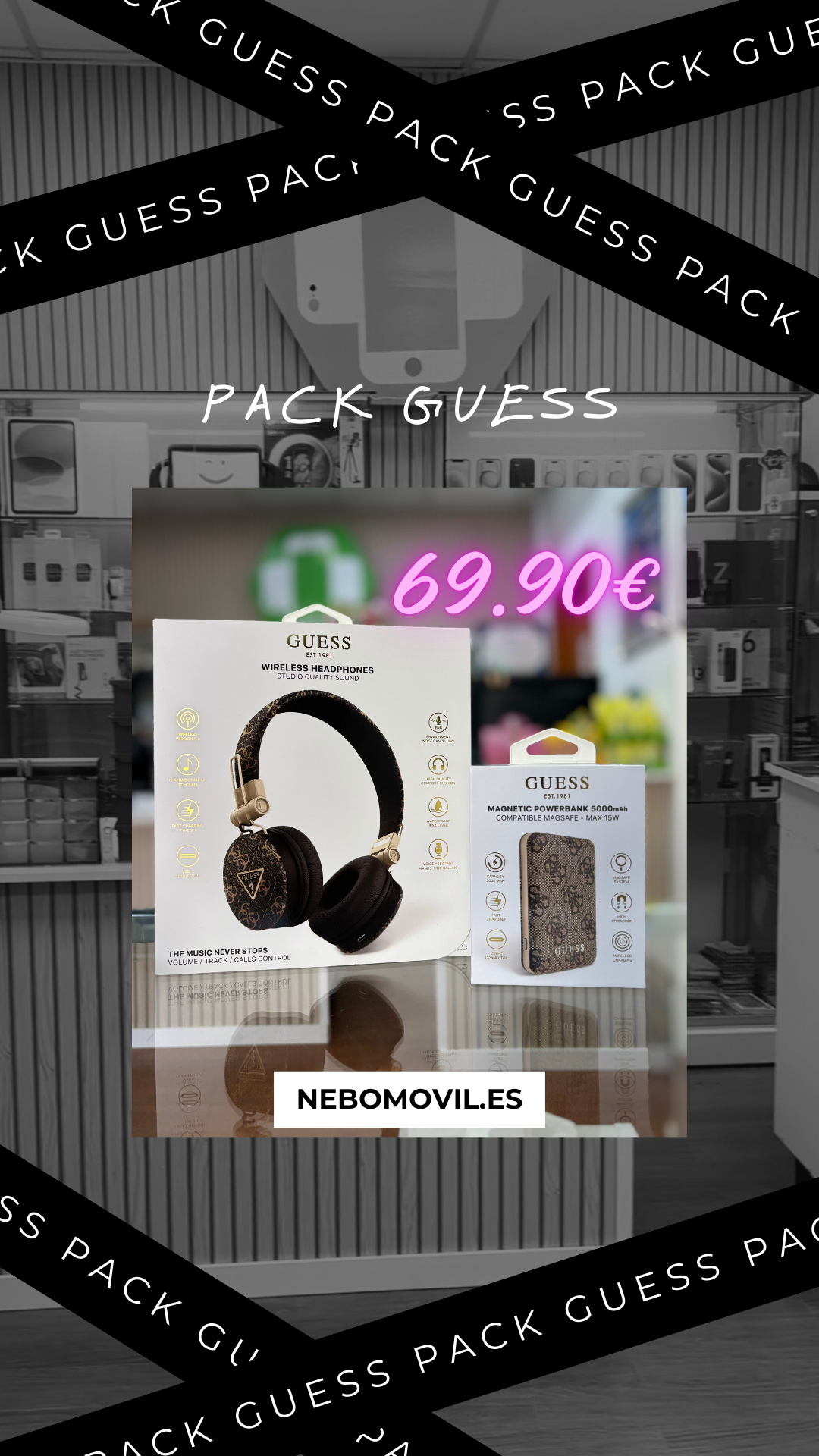 PACK GUESS MAGSAFE 