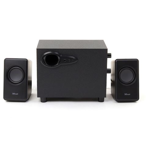 ALTAVOCES 2.1 TRUST AVORA - 9W RMS - CONTROLES VOLUMEN Y BAJOS EN SUBWOOFEO
