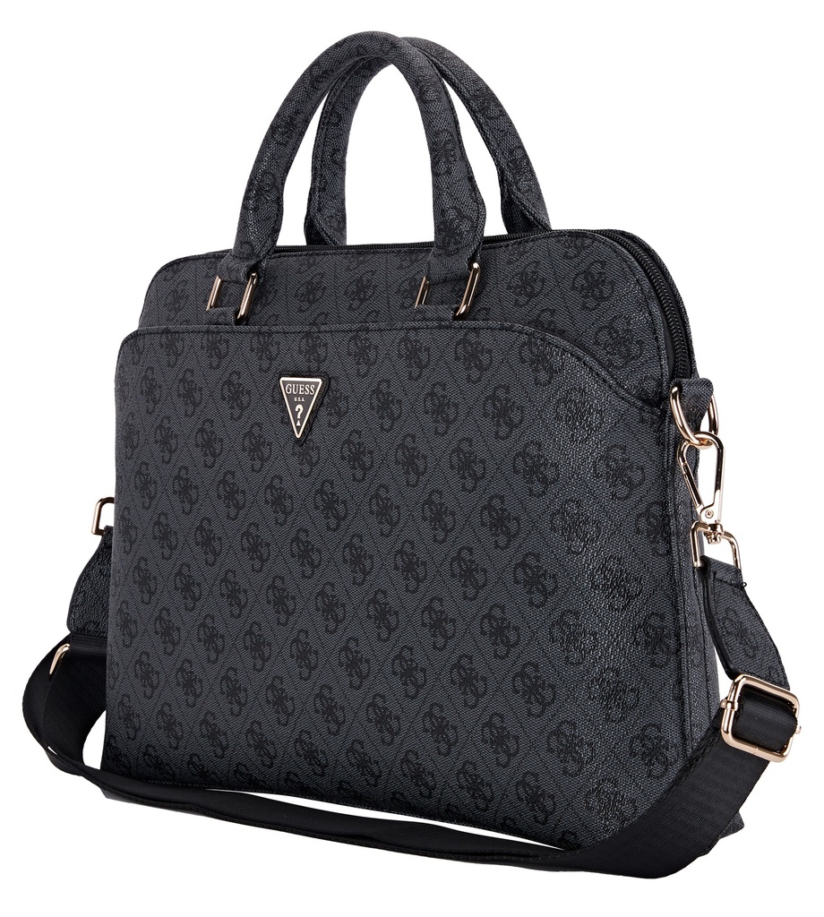 GUESS MALETIN 4G ZIPPER PORTATILES 13 - 15" NEGRO