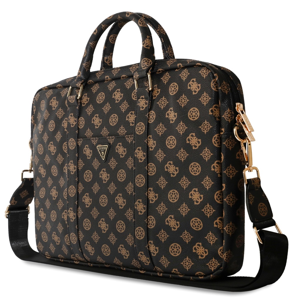 GUESS MALETIN PEONY ZIPPER PORTATILES 13"- 16" NEGRO