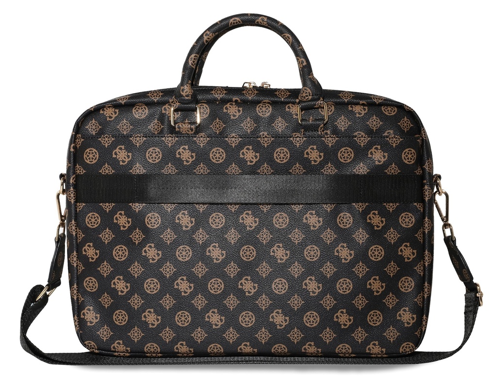 GUESS MALETIN PEONY ZIPPER PORTATILES 13"- 16" NEGRO