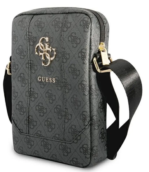 GUESS BANDOLERA 8" 4G METAL LOGO MARRON