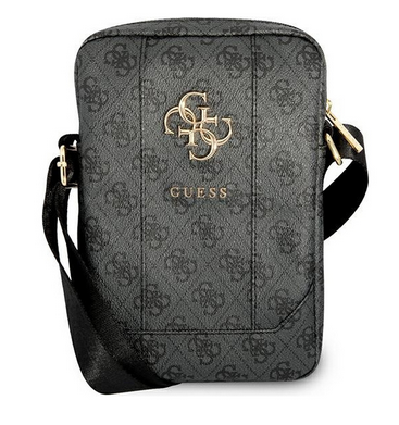 GUESS BANDOLERA 8" 4G METAL LOGO MARRON