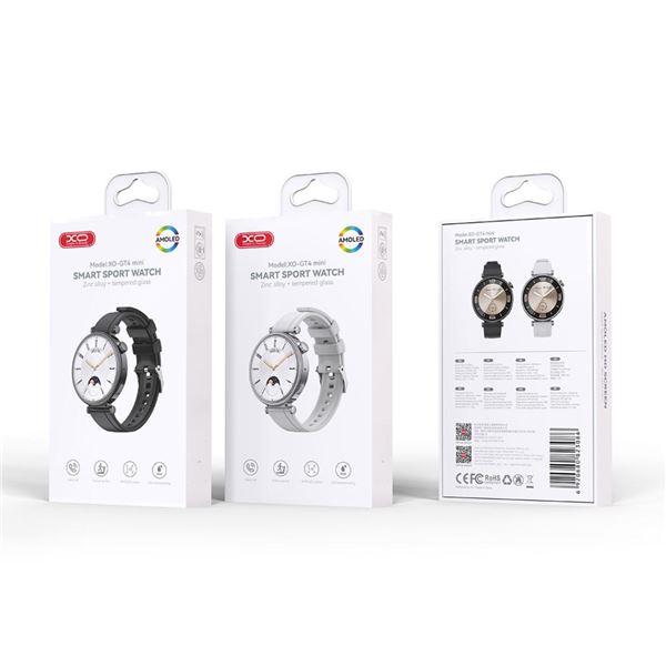 SMARTWATCH GT4 MINI 1.32" IP68 | LLAMADAS BT | PLATA XO