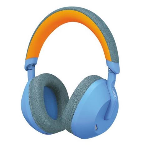 AURICULARES DIADEMA BLUETOOTH CON MICROFONO AZUL BE49 XO
