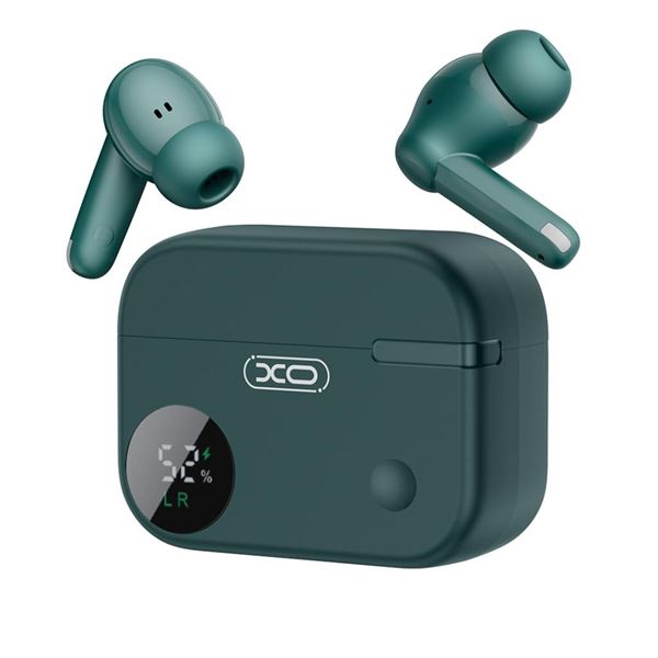 AURICULARES TWS CON CAJA LCD G34 VERDE XO