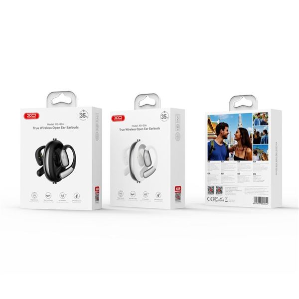 AURICULARES TWS CON TRADUCCION SIMULTANEA G36 NEGRO XO