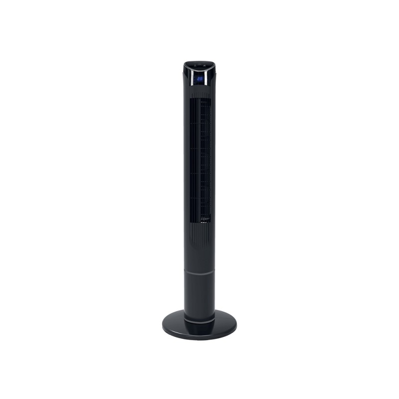 Ventilador De Torre Con Mando Kodima Negro