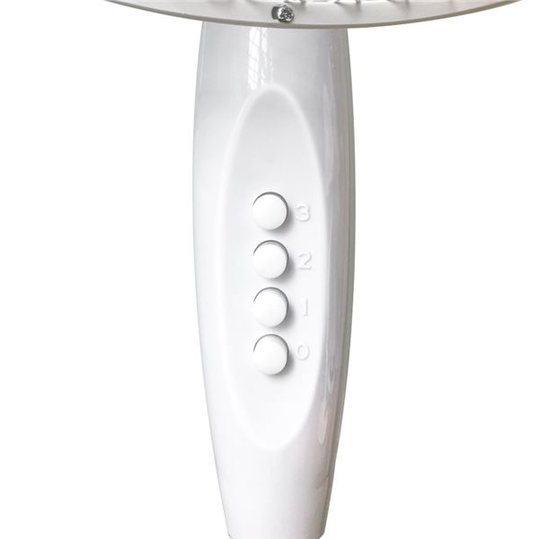 VENTILADOR DE PIE 40CM 45W BASE REFORZADA 3 VELOCIDADES MUVIP