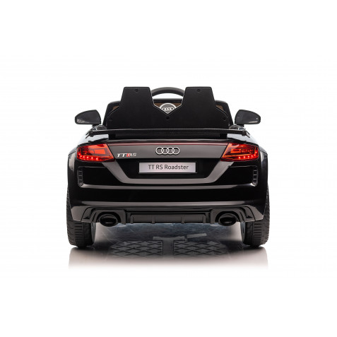 COCHE INFANTIL A BATERIA CON CONTROL REMOTO AUDI TTRS NEGRO