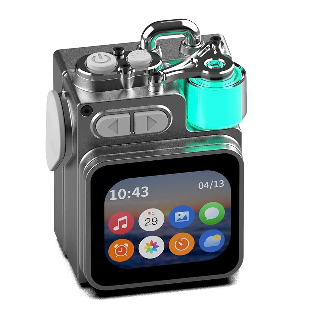 Altavoz metal con pantalla 