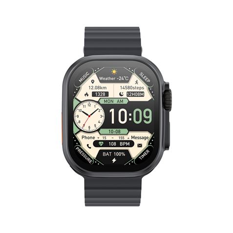 SMARTWATCH M11 ULTRA 2.01" PANTALLA CURVA | NEGRO XO