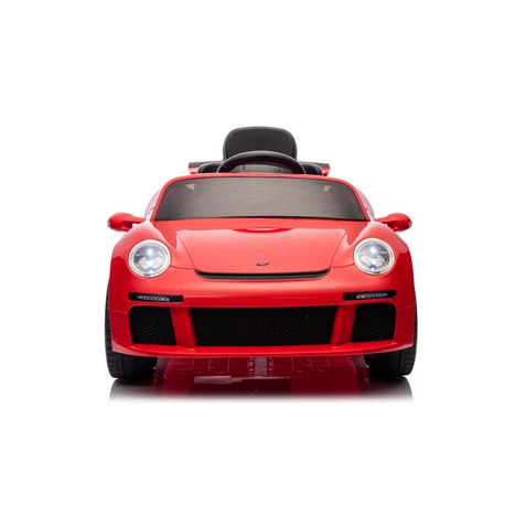 COCHE INFANTIL A BATERIA CON CONTROL REMOTO PORSCHE RUF CTR3 ROJO