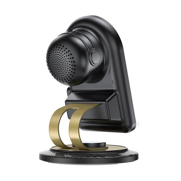 SOPORTE PARA SMARTPHONE CON ALTAVOZ BLUETOOTH Y CARGA INALAMBRICA F69 XO