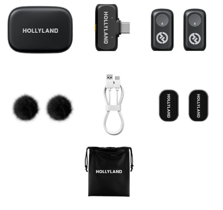 HOLLYLAND MICROFONO INALAMBRICO LARK A1 DUO USBc