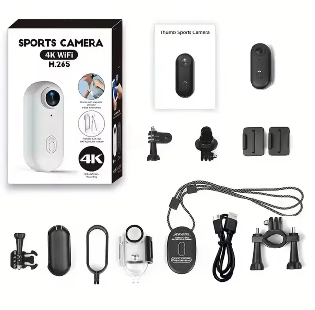 CÁMARA DEPORTIVA 4K 360