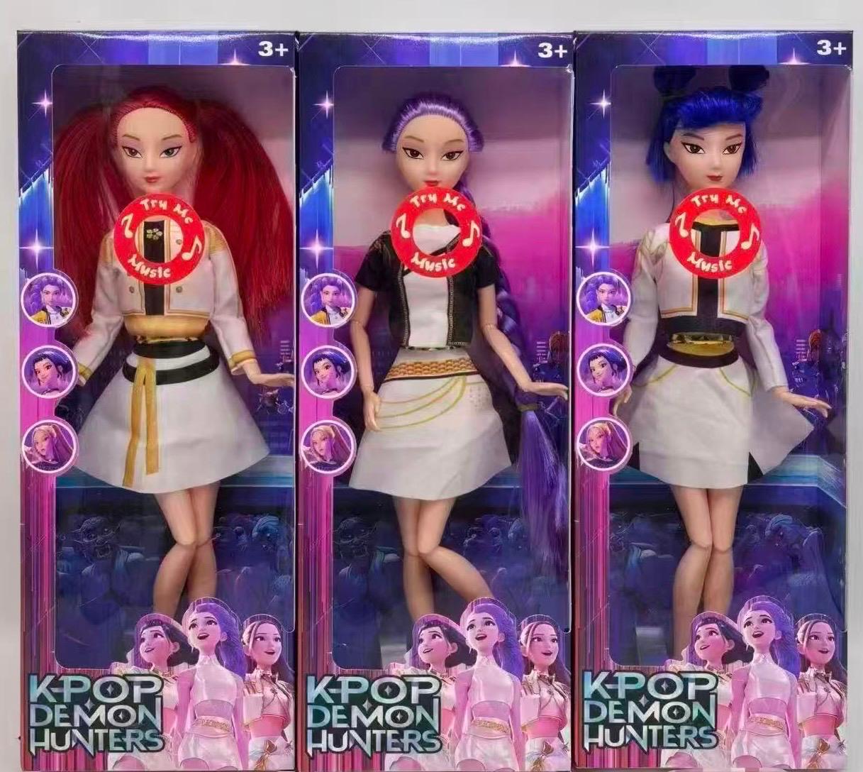 Muñeca Kpop con música golden