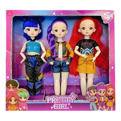 Guerrera Kpop 32.5 cm con música 