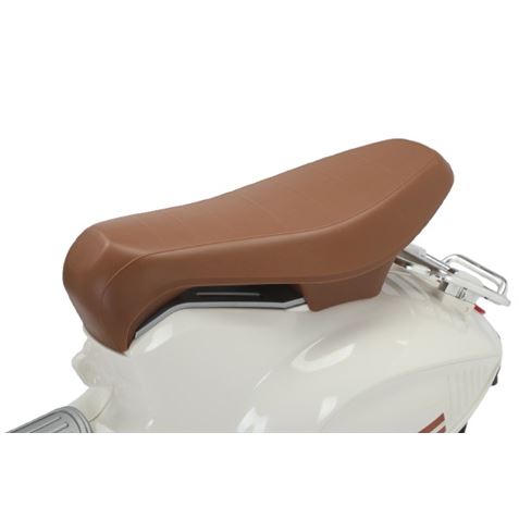 MOTO SCOOTER CLASICO CON RUEDINES BLANCO