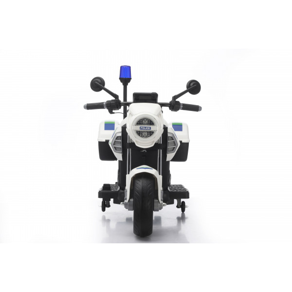 MOTO DE POLICIA INFANTIL A BATERIA CON RUEDINES