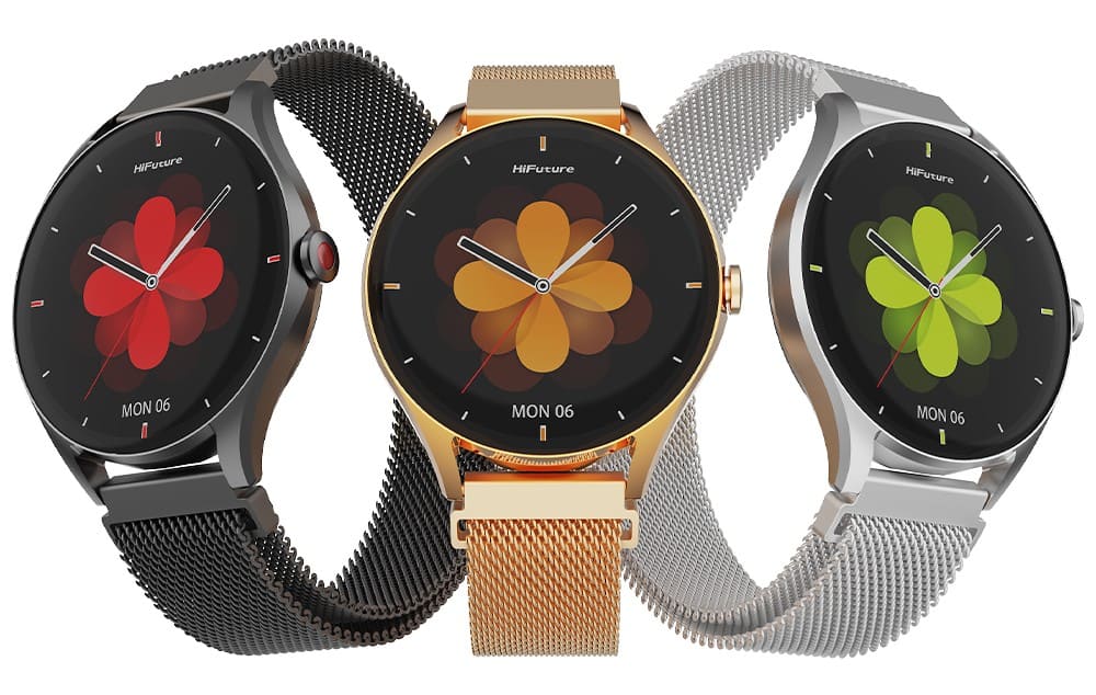 HIFUTURE SMARTWATCH AURA 2 PLATA