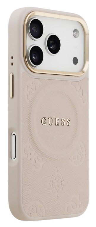 GUESS CARCASA MAGSAFE PEONY IPHONE 17 PRO ROSA