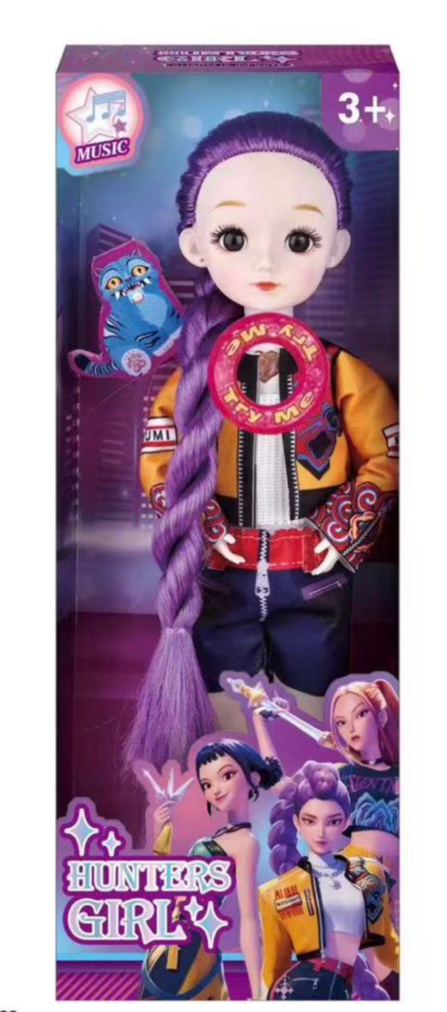 Guerrera Kpop 32.5 cm con música 