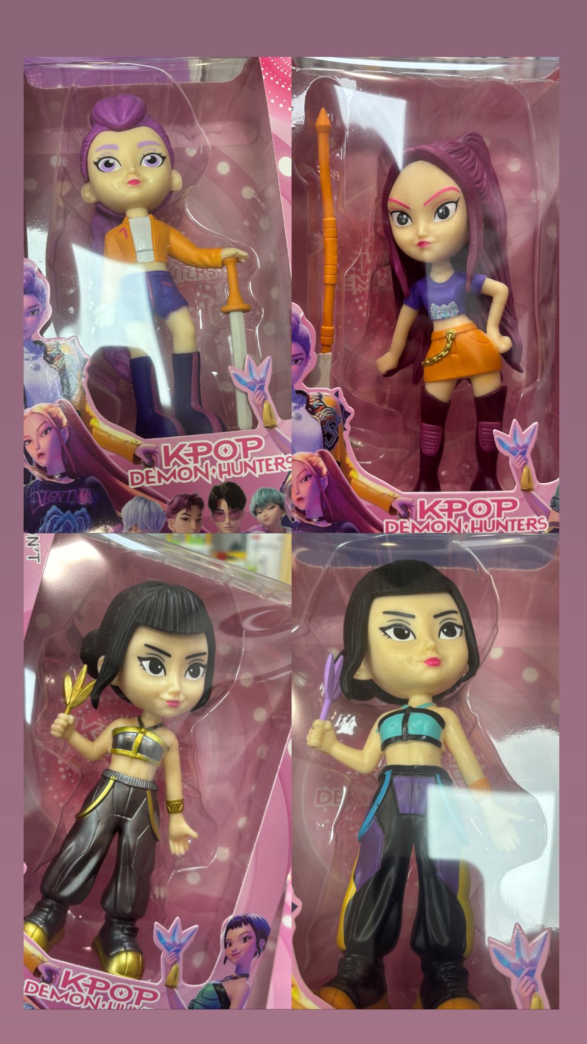 Figuras 20cm muñecas Kpop Hunters 