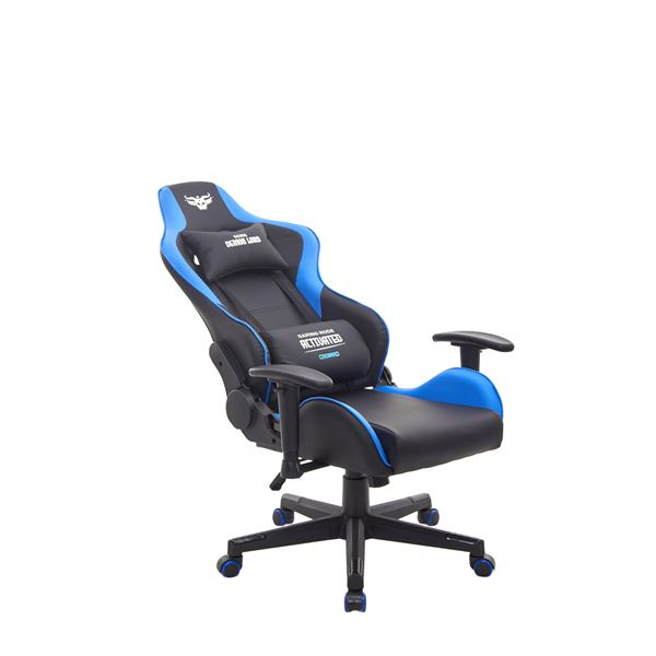 SILLA GAMING SERIE DEMON LORD AZUL CROMAD