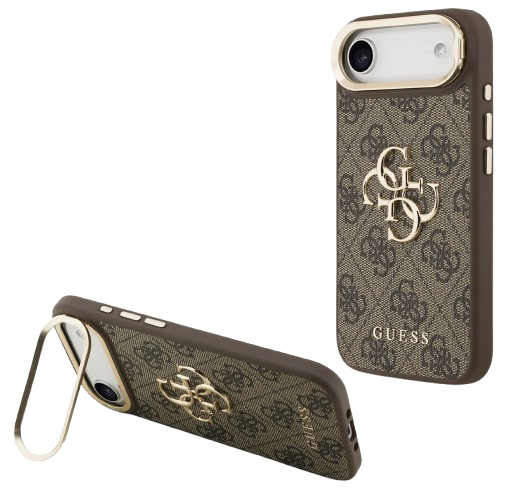 GUESS CARCASA 4G SOPORTE CAMARA IPHONE AIR MARRON