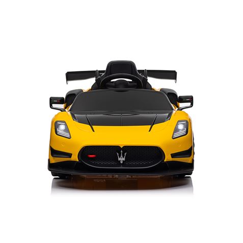 COCHE INFANTIL A BATERIA CON CONTROL REMOTO MASSERATI MC20 GT2 AMARILLO